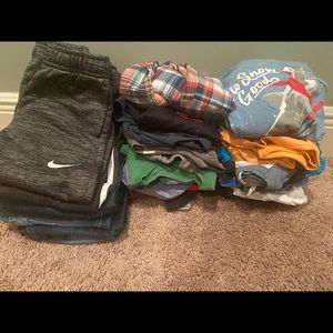 Boys Lot of 4T items (shirts/pants)See Description